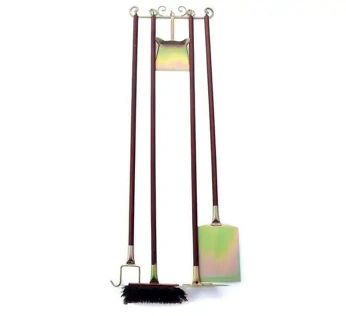 Accessoires pour four/barbecue avec manche en bois